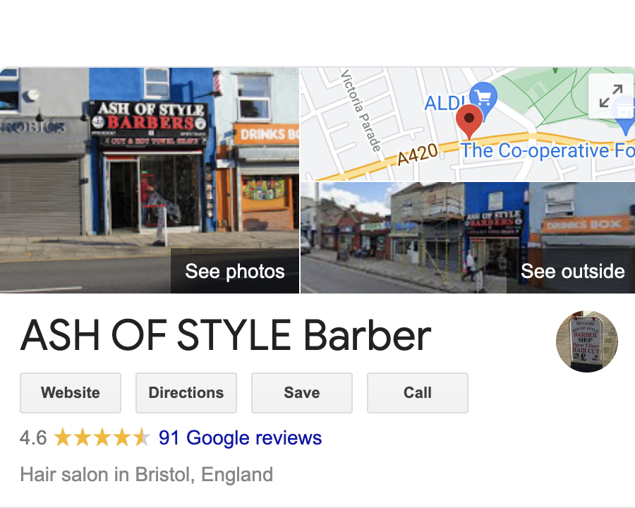 hair saloon barber bristol